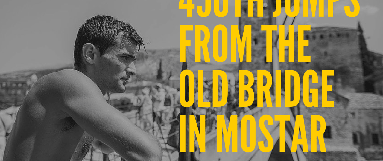 On Sunday, the 31st of July 2016, the 450th jumps from the Old Bridge in Mostar will be held in the period from 4 pm to 6 pm. Like every year, this will be a spectacle for those who love the adrenaline, and tens of thousands of spectators are expected on the banks of the Neretva River. Winner in jumping on the head last year was Lorens Listo, while victory in the jumps on the feet went to Adis Boskailo. That was Listoâ€™s 9th victory. Participants are jumping from a height of 27 meters in the cold Neretva River, which requires both physical and mental preparation, and mostly it takes courage. Minors are jumping with parental consent.